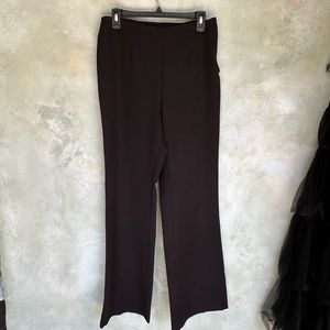 Black H&M straight leg high waisted work pant